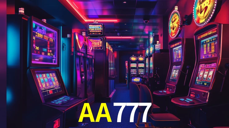 Interfaz de la app móvil AA777 en un smartphone moderno