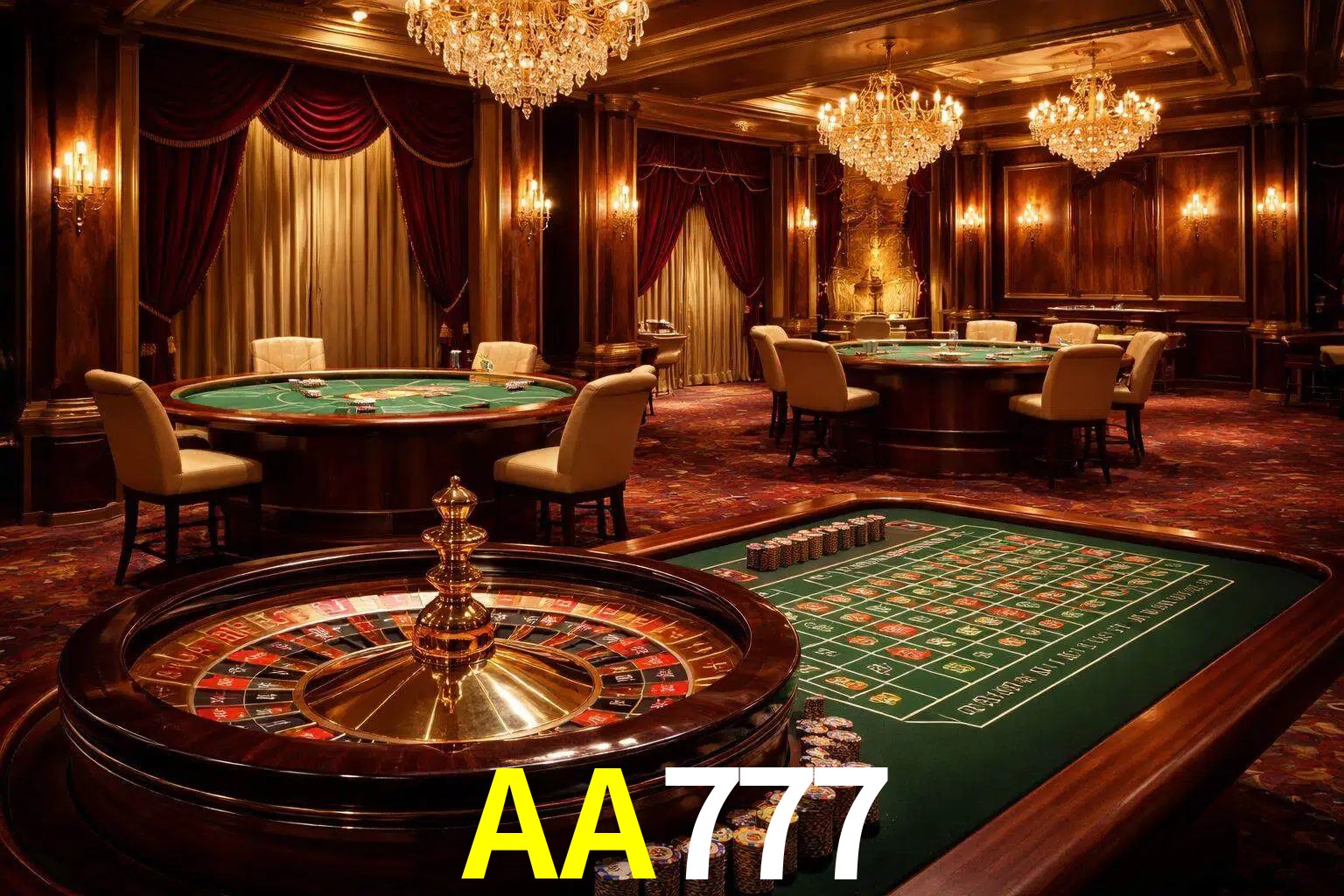 Una escena premium de mesa de casino en vivo con cartas, elementos de ruleta y un ambiente pulido de estudio de transmisión.